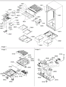 07 - Interior, Drain Block & Control Assy parts for Amana Refrigerator TX19V2E / P1306303W E from AppliancePartsPros.com
