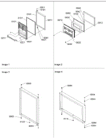 02 - Door Assy parts for Amana Refrigerator TX19V2L / P1306303W L from AppliancePartsPros.com