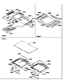 09 - Shelving Assemblies parts for Amana Refrigerator TX21VE / P1301804W E from AppliancePartsPros.com