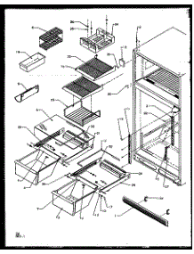 08 - Page 13 parts for Amana Refrigerator TX22RE / P1157704W E from AppliancePartsPros.com