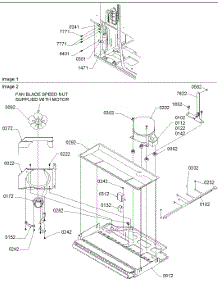 09 - Machine Compartment parts for Amana Refrigerator TX22V2W / P1306503W W from AppliancePartsPros.com