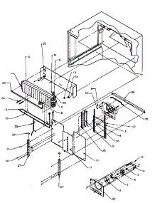 08 - Evap Area parts for Amana Refrigerator TX25R4L / P1175402W L from AppliancePartsPros.com