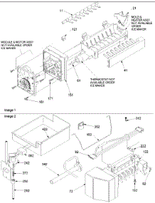 07 - Ice Maker Assy & Parts parts for Amana Refrigerator TXI18VL / P1319004W L from AppliancePartsPros.com