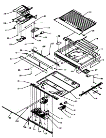 07 - Divider Block parts for Amana Refrigerator TXI21A3L / P1182006W L from AppliancePartsPros.com
