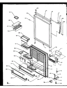 12 - Page 8 parts for Amana Refrigerator TXI22RW / P1168008W W from AppliancePartsPros.com