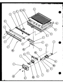 06 - Divider Block And Controls parts for Amana Refrigerator TZ18QL / P1156101W L from AppliancePartsPros.com