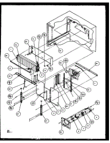 07 - Evap Area parts for Amana Refrigerator TZ18RW / P1158401W W from AppliancePartsPros.com