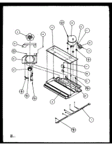 09 - Panasonic Compressor parts for Amana Refrigerator TZ19RE / P1158501W E from AppliancePartsPros.com