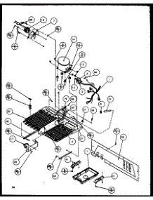 09 - Tecumseh Compressor parts for Amana Refrigerator TZ21QL / P1111710W L from AppliancePartsPros.com