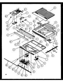 06 - Divider Block parts for Amana Refrigerator TZ21RG / P1157604W G from AppliancePartsPros.com