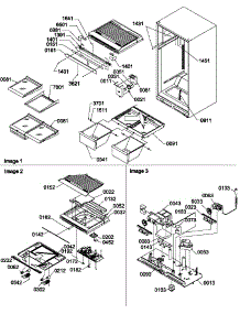 06 - Interior Cabinet / Drain Block & Ctrl Assy parts for Amana Refrigerator TZI18V2E / P1319001W E from AppliancePartsPros.com