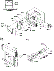 04 - Evap And Fan Motor Assemblies parts for Amana Refrigerator TZI18V2E / P1319002W E from AppliancePartsPros.com
