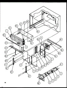 07 - Evap Area parts for Amana Refrigerator TZI22RE / P1168007W E from AppliancePartsPros.com