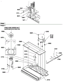 08 - Machine Compartment parts for Amana Refrigerator TZI22V2L / P1319101W L from AppliancePartsPros.com