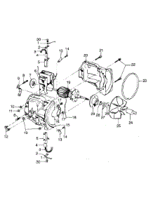 05 - Motor Assembly parts for Hoover Vacuum U1025--- from AppliancePartsPros.com