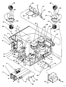 05 - Interior Elec Components And Mtg Parts parts for Amana Microwave U1600I / P1189901M from AppliancePartsPros.com