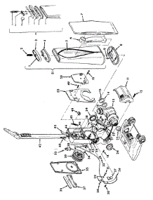 06 - Outerbag parts for Hoover Vacuum U3225--- from AppliancePartsPros.com