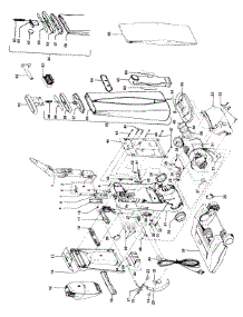 02 - Cleaningtools, Outerbag parts for Hoover Vacuum U3301030 from AppliancePartsPros.com