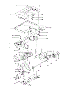 04 - Mainbody, Hood parts for Hoover Vacuum U3315--- from AppliancePartsPros.com