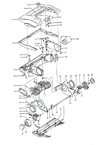 05 - Mainbody, Hood parts for Hoover Vacuum U3327 from AppliancePartsPros.com