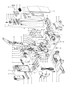 06 - Outerbag parts for Hoover Vacuum U3331--- from AppliancePartsPros.com