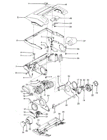 04 - Mainbody parts for Hoover Vacuum U3345900 from AppliancePartsPros.com