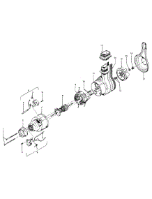 05 - Motor Assembly parts for Hoover Vacuum U3345900 from AppliancePartsPros.com