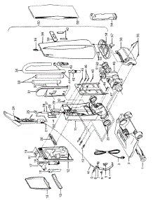 02 - Cleaningtools, Mainbody, Outerbag parts for Hoover Vacuum U3715930 from AppliancePartsPros.com