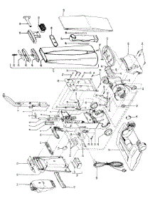 02 - Cleaningtools, Outerbag parts for Hoover Vacuum U4211--- from AppliancePartsPros.com