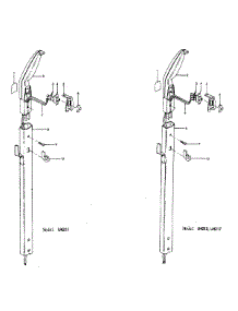 03 - Handle parts for Hoover Vacuum U4213--- from AppliancePartsPros.com