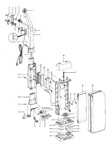 03 - Handle, Outerbag parts for Hoover Vacuum U4233--- from AppliancePartsPros.com