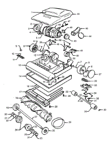 06 - Outerbag parts for Hoover Vacuum U4417--- from AppliancePartsPros.com