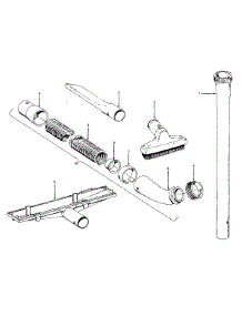 02 - Cleaningtools parts for Hoover Vacuum U4461-9 from AppliancePartsPros.com