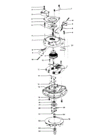 05 - Motor Assembly parts for Hoover Vacuum U4495--- from AppliancePartsPros.com