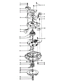 05 - Motor Assembly parts for Hoover Vacuum U4523--- from AppliancePartsPros.com
