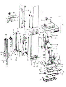 02 - Mainbody parts for Hoover Vacuum U4655916 from AppliancePartsPros.com