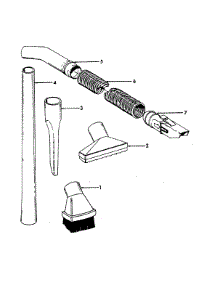 02 - Cleaningtools parts for Hoover Vacuum U4657--- from AppliancePartsPros.com