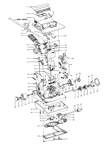 04 - Mainbody, Hood parts for Hoover Vacuum U5045--- from AppliancePartsPros.com