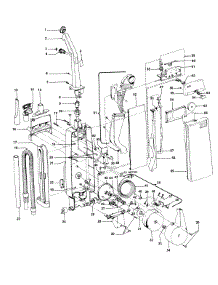 02 - Cleaningtools, Handle, Outerbag parts for Hoover Vacuum U5049900 from AppliancePartsPros.com