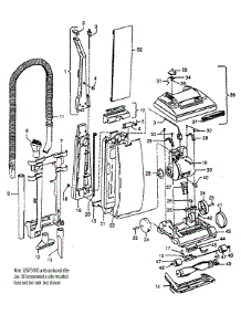 02 - Mainbody, Handle, Outerbag parts for Hoover Vacuum U5073930 from AppliancePartsPros.com
