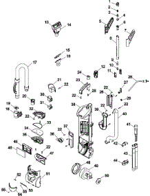 03 - Upper Housing Assy parts for Hoover Vacuum U5180911 from AppliancePartsPros.com