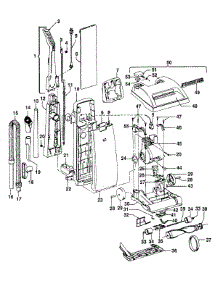02 - Mainbody parts for Hoover Vacuum U5209916 from AppliancePartsPros.com