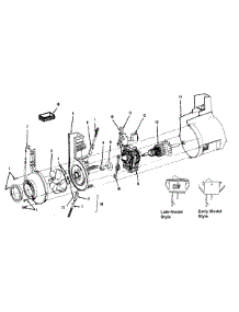 03 - Motor Assembly parts for Hoover Vacuum U5231930 from AppliancePartsPros.com