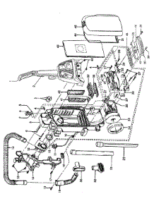 02 - Cleaningtools, Handle, Outerbag, Hood parts for Hoover Vacuum U5420900 from AppliancePartsPros.com