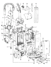 02 - Upper Housing Assy parts for Hoover Vacuum U5481980 from AppliancePartsPros.com