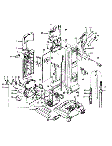 02 - Cleaningtools, Handle, Outerbag parts for Hoover Vacuum U6323930 from AppliancePartsPros.com