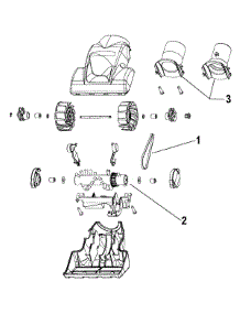 03 - Turbinehandtool parts for Hoover Vacuum U6459900 from AppliancePartsPros.com