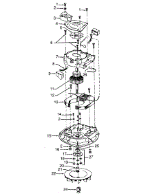 05 - Motor Assembly parts for Hoover Vacuum U7063--- from AppliancePartsPros.com