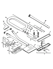 02 - Cleaningtools parts for Hoover Vacuum U7097--- from AppliancePartsPros.com