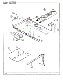 04 - Gas Controls parts for Crosley Range UCGW3D5NX-B0 from AppliancePartsPros.com